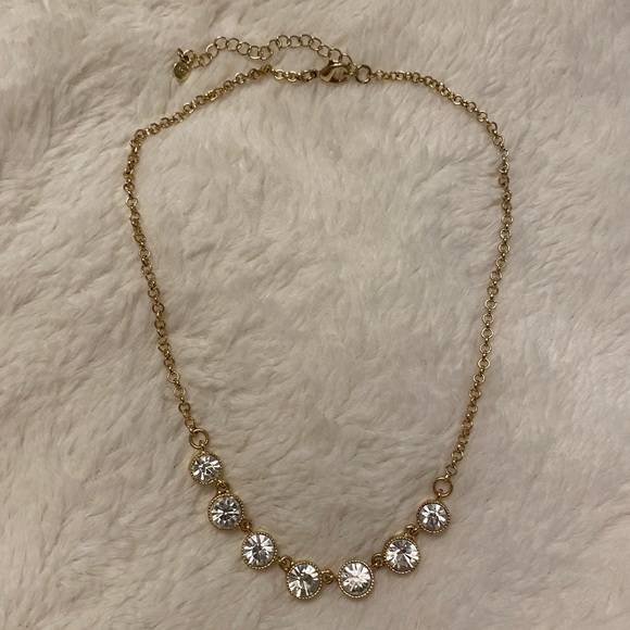 LC Lauren Conrad Gold Statement Necklace